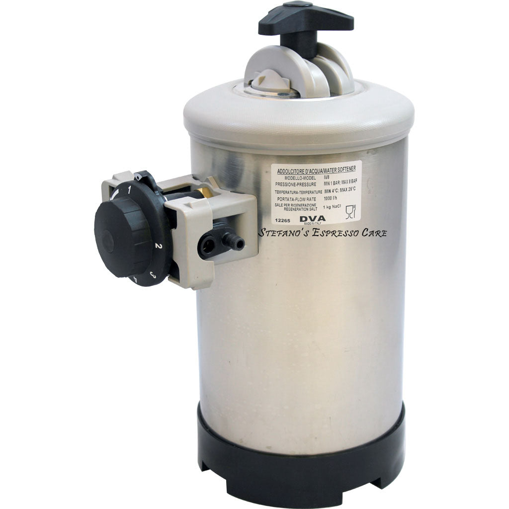 Espresso Machine DVA Rechargeable Water Softener 8 Liter
